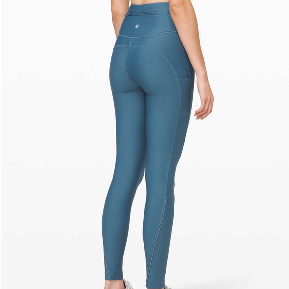 Lululemon Flurry Up High-Rise Tight - Petrol Blue - Picture 6 of 9